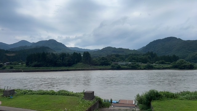 夏合宿　阿賀野川